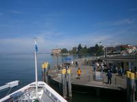 Ein weiterer Halt auf unserer Strecke, der Hafen Langenargen