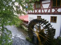 Blick auf das schön restaurierte Fischer- und Gerberviertel von Ulm