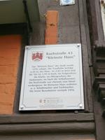 Wernigerode im Harz-Kleinste Haus