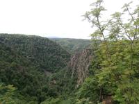 Thale am Hexentanzplatz-Blick zum Brocken