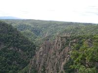 Thale am Hexentanzplatz-Blick zum Brocken