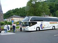 unser Bus in Traben Trabach