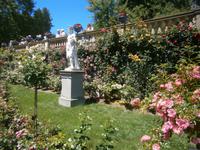 Bei unserem Besuch standen die Rosen iun voller Blüte