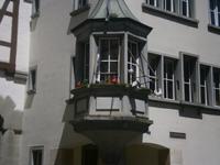 Stein am Rhein, einer der traditionellen Erker