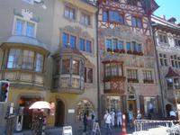 Stein am Rhein, Zentrum mit schön bemalten Fassaden