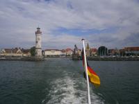 Wir verlassen Lindau auf dem MS 