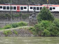 Rhein , die Loreley zum letzten Mal