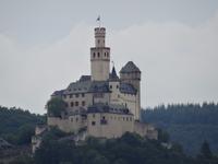 Rhein, - die Marksburg, die einzige nicht zerstörte Burg am Rhein
