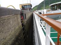 1.Schleusen-Gang, Fotos in Reihenfolge der Schleusung