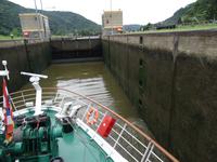 1.Schleusen-Gang, Fotos in Reihenfolge der Schleusung