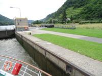 1.Schleusen-Gang, Fotos in Reihenfolge der Schleusung