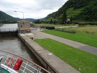 1.Schleusen-Gang, Fotos in Reihenfolge der Schleusung