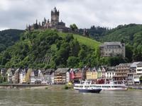 Cochem , romantischer Blick