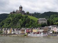 Cochem , romantischer Blick