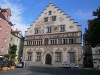 Rückansicht des Rathauses von Lindau