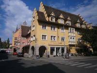 Schönes Eckhaus an der Maximillianstraße von Lindau