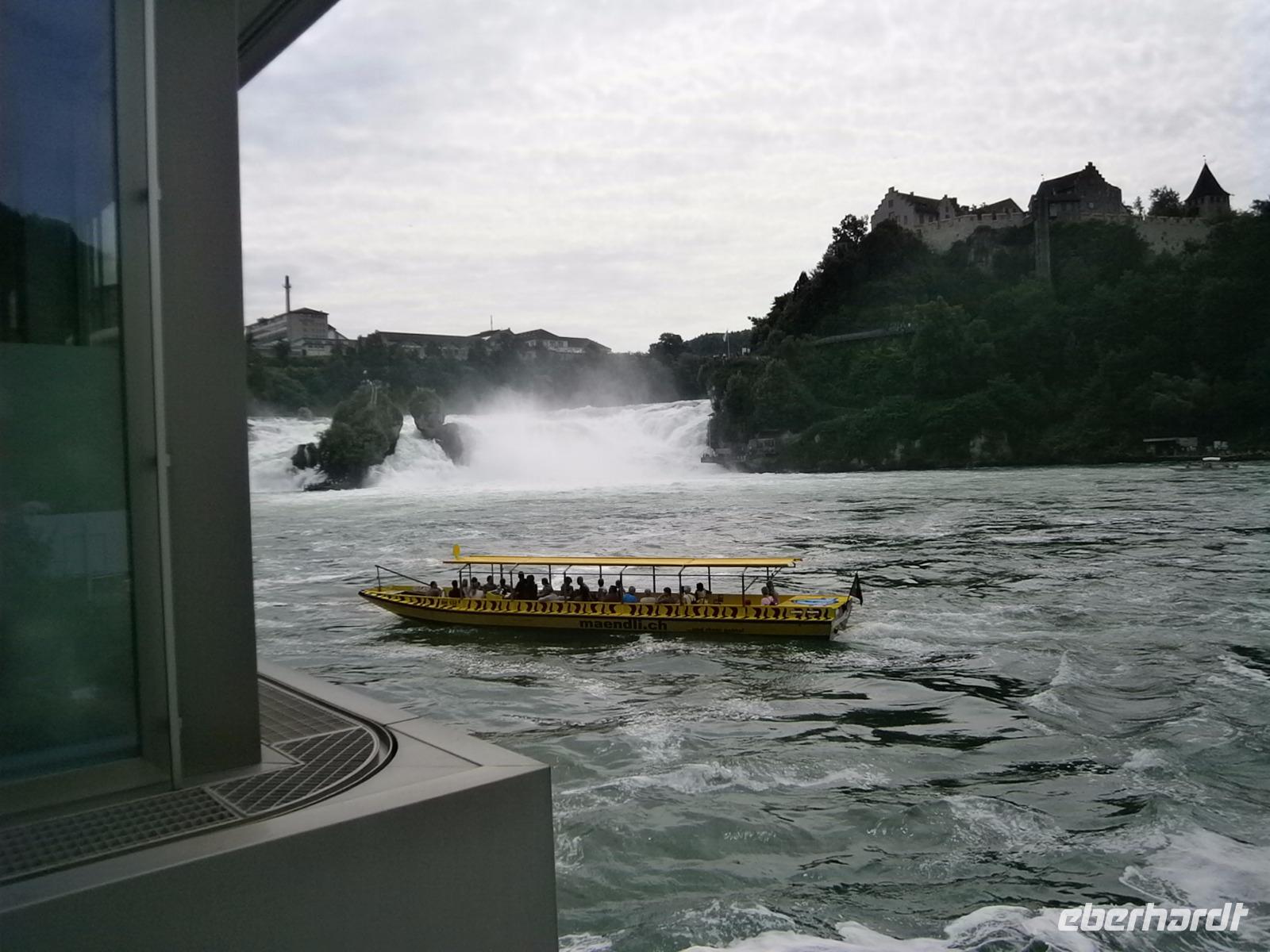 Gewaltig, die Wassermassen