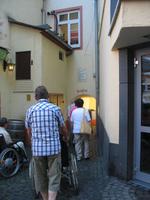 Durchgang durch das kleinste Stadttor, Fuchsloch