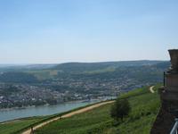 Aussicht auf Bingen