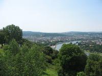 Koblenz, Aussicht von der Festung
