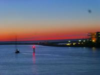 Ausfahrt aus Rostock