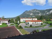 Blick aus dem Hotel in Inzell