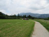 Mit den E-Bikes durch Inzell