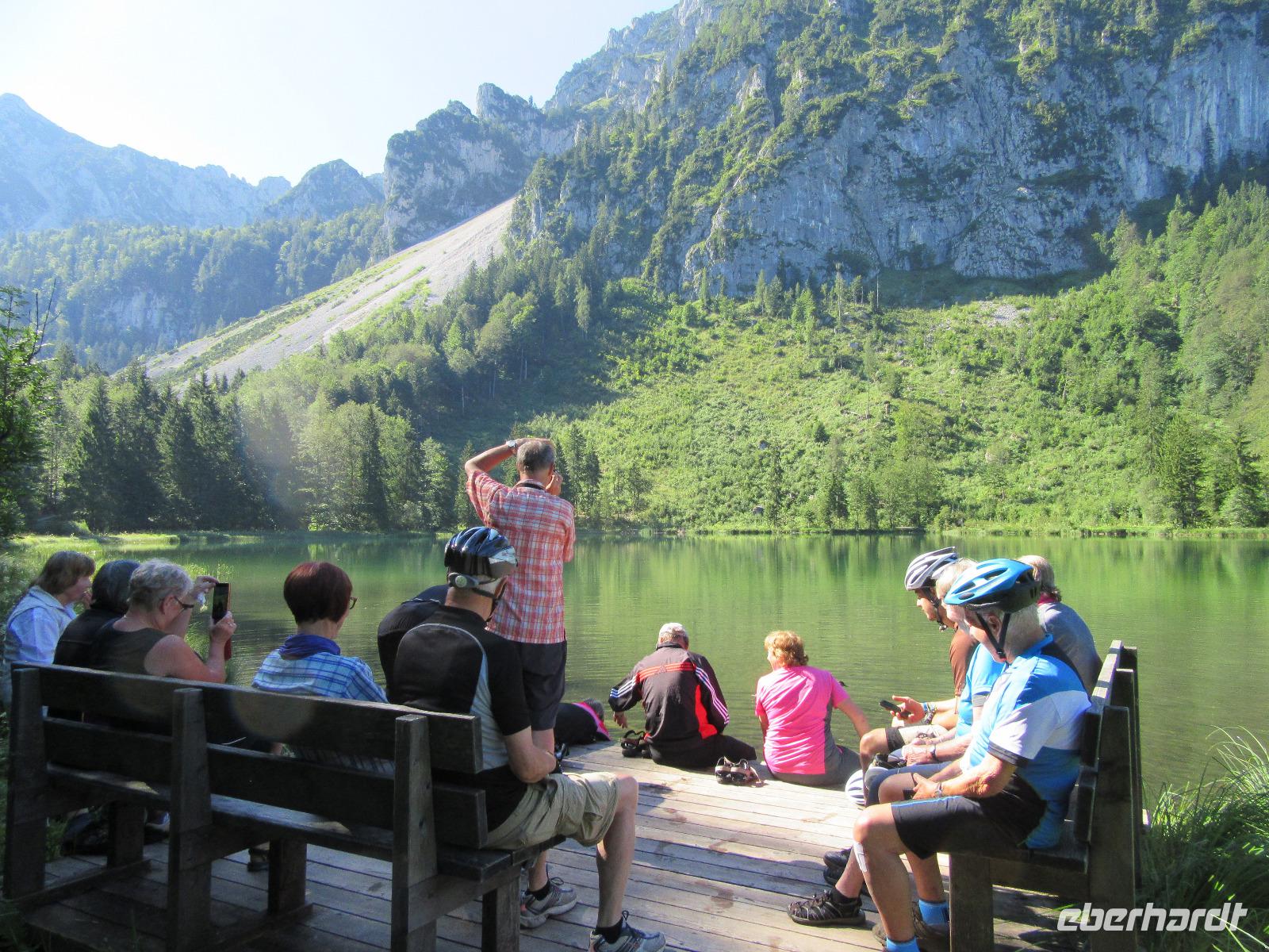 E-Bike Radtour der Eberhardt TRAVEL Gruppe im Juli 2016 durch das Chiemgau