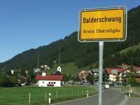 Ankunft in Balderschwang
