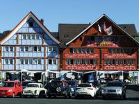 Schmucke Häuser in Appenzell
