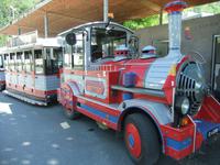 In Vaduz steht schon das Bähnle für uns bereit