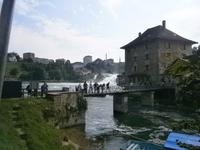 Die Fußgängerbrücke