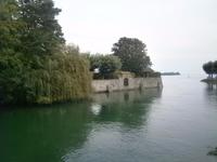 Blick auf die Mauer des ehemaligen Dominikanerklosters