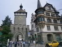 Konstanz, das Schnetztor, Eingang zur Hauptgeschäftsstraße