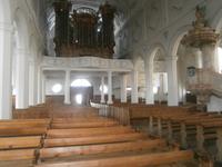 Das Langhaus dieser Kirche