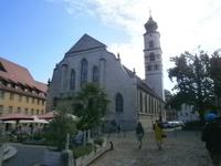 Die ev. Kirche von außen