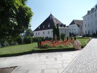 Innenhof des Klosters Frauenwörth
