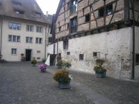 Im Hinterhof des ehemaligen Spitals