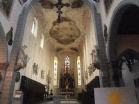 Das Langhaus des Stephanskirche von Konstanz