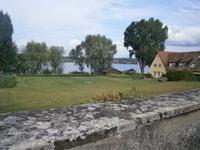 Unterzell, Blick auf den Zeller See, einem Teil des Bodensees