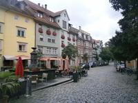 Abseite der Hauptgeschäftsstraße von Lindau