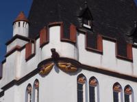 Frankenturm, alter Wohnturm in Trier, Detail