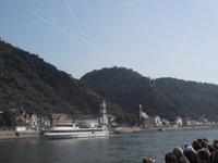 St. Goarshausen mit Burg Katz am Rhein