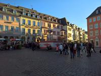 Brunnen in Trier auf dem Marktplatz