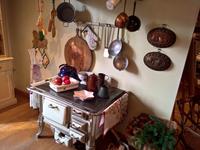 Ein gemütlicher Herd aus Großmutters Zeiten.