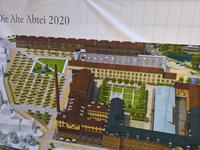 Ein historisches Bild der Alten Abtei, die 2020 wieder so aussehen wird.