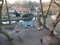 Morgenstimmung am Hotel