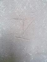 Steinmetzzeichen im Merseburger Dom