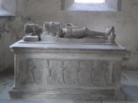 Burgkirche Querfurt, bedeutende Grabtumba Gebhardts XIV.