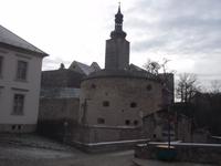 Blick zur Burg Querfurt von der Stadt her